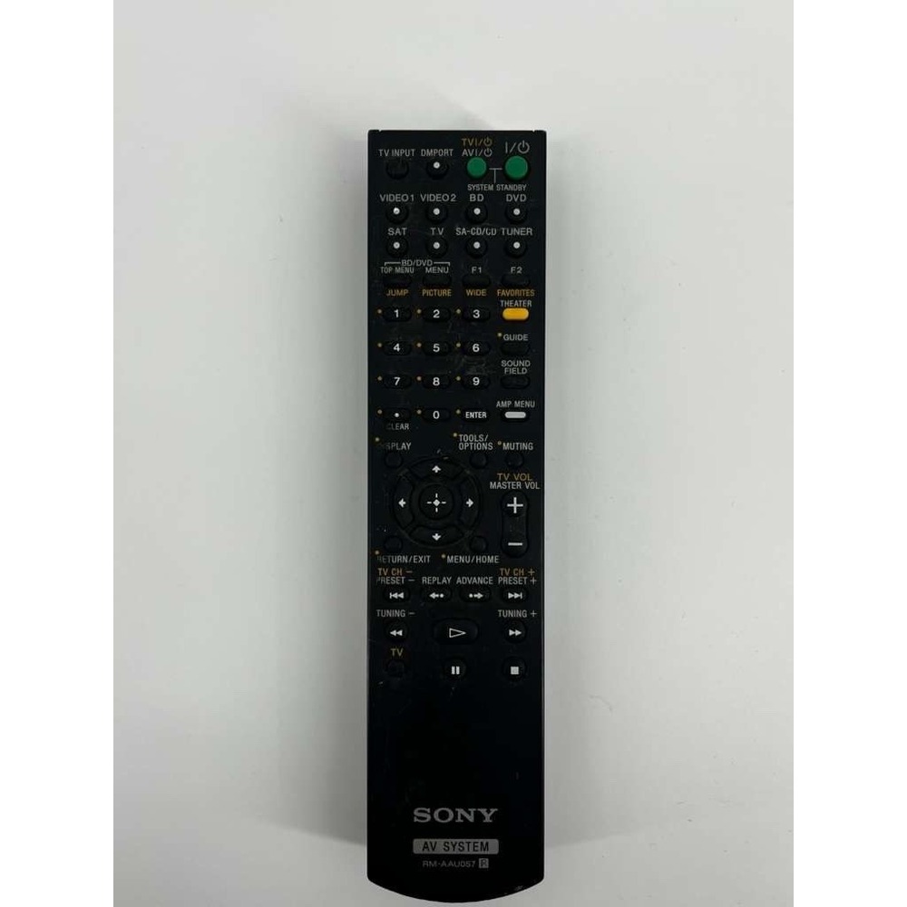 Sony RM-AAU057 Remote Control‎ AV System Receiver OEM Genuine - TESTED